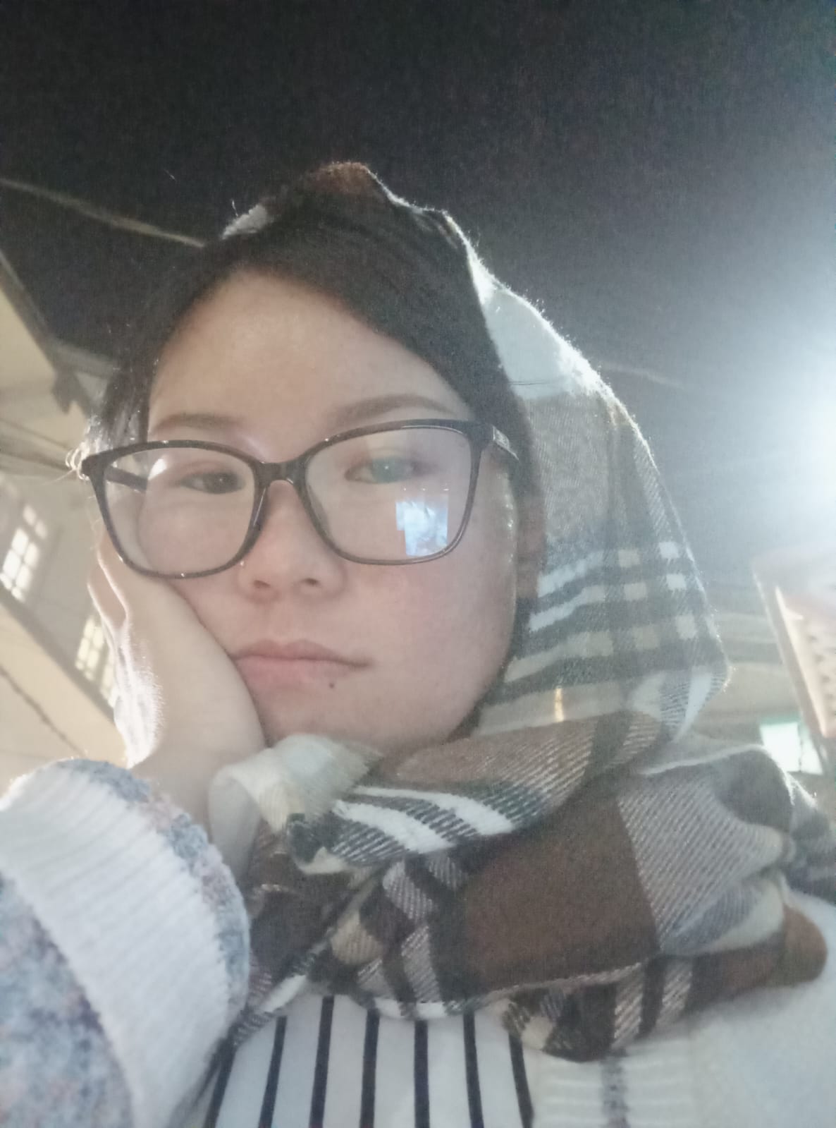 Sad expression